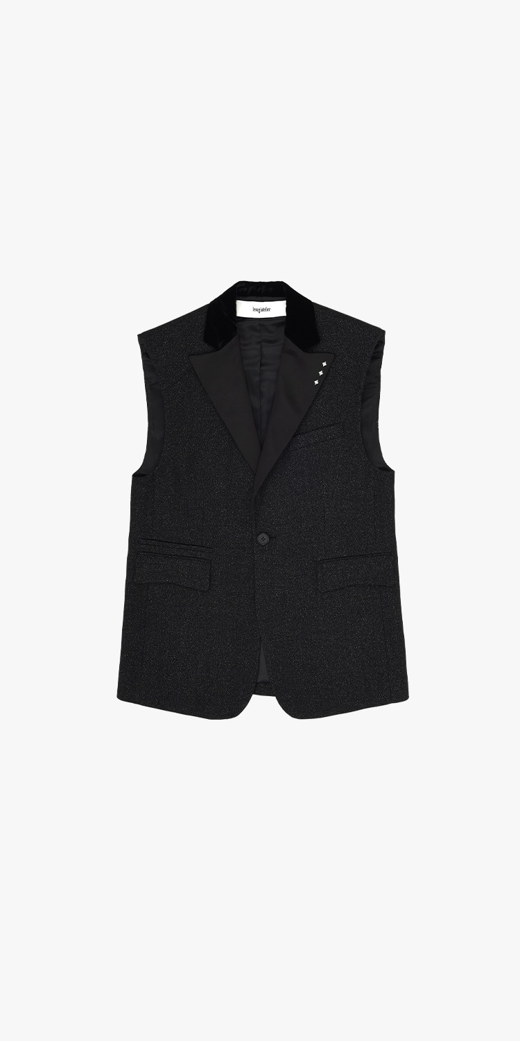Suiting vest (BLACK)