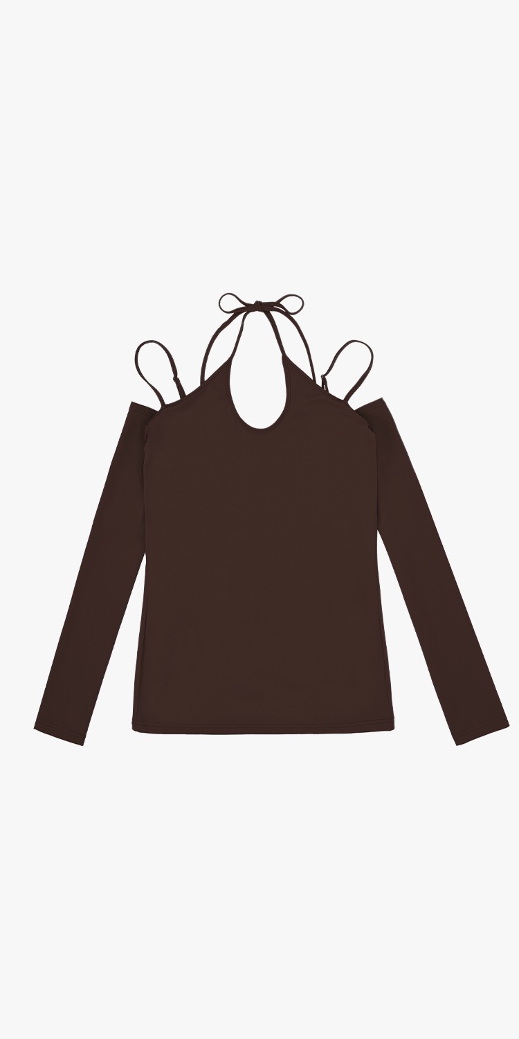 soft utility line skin top (BROWN)