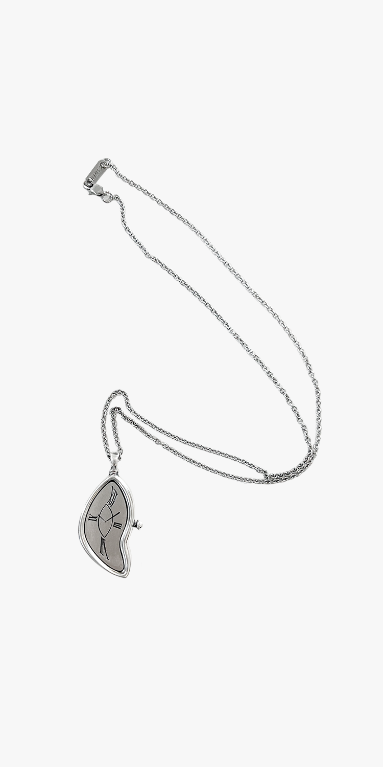 The Persistence of Memory chain necklace