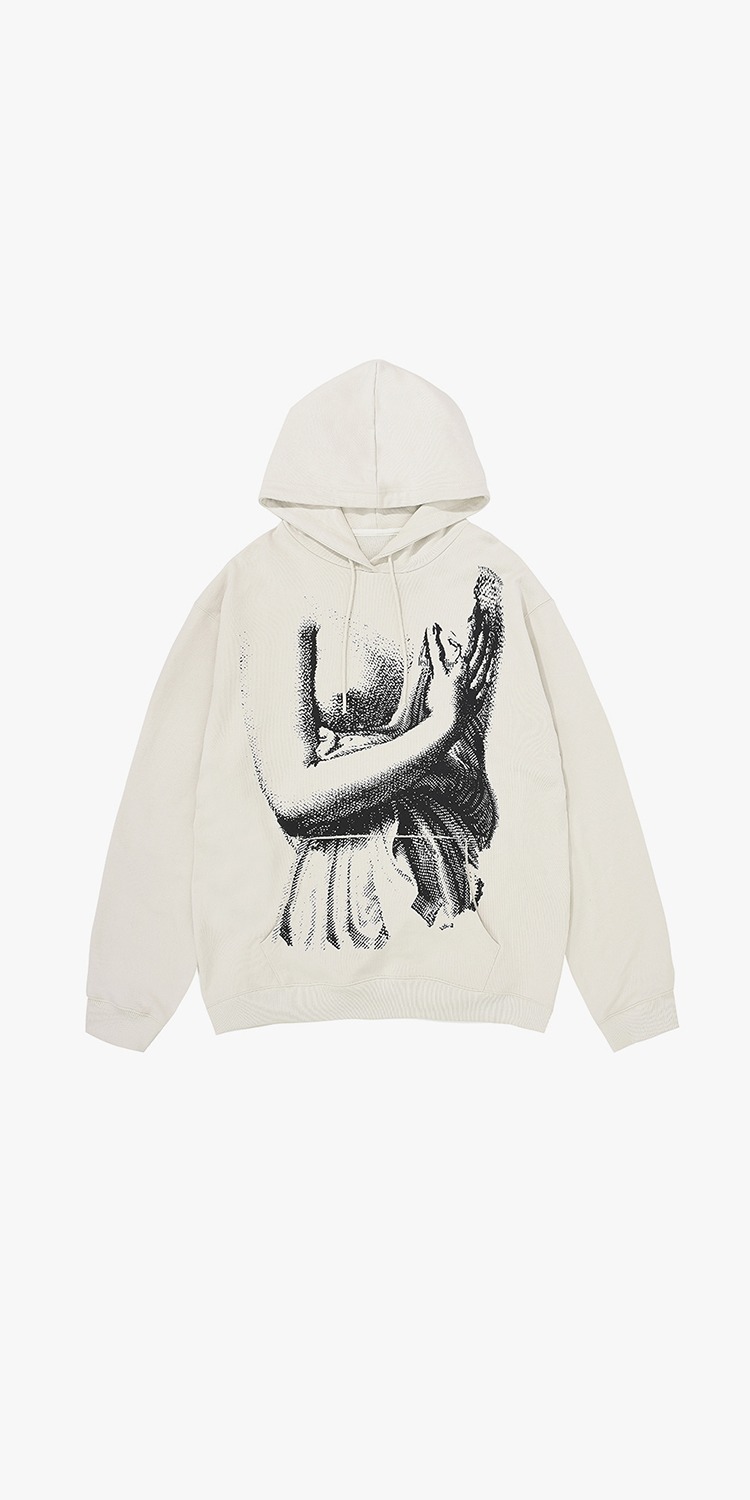 Narcissism graphic hoodie