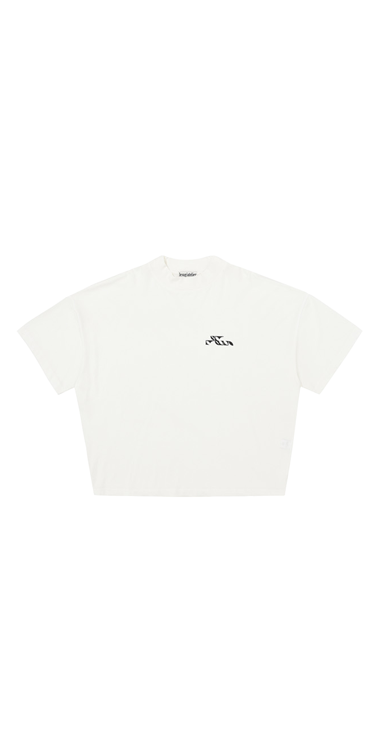 Lesugiatelier transformational logo T-shirt (WHITE)